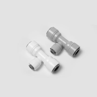 Raccord union droit en ligne en plastique pour tube de 1/4 po à pousser pour connecter 1810-A