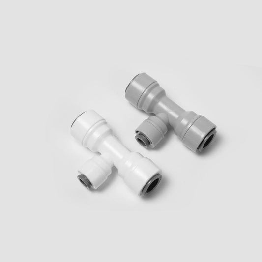 Raccord union droit en ligne en plastique pour tube de 1/4 po à pousser pour connecter 1810-A