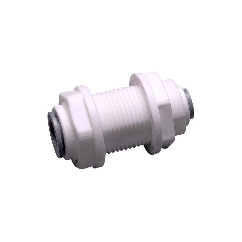 Raccord union droit en ligne en plastique pour tube de 1/4 po à pousser pour connecter 1810-A