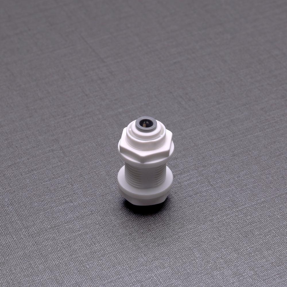 Raccord union droit en ligne en plastique pour tube de 1/4 po à pousser pour connecter 1810-A
