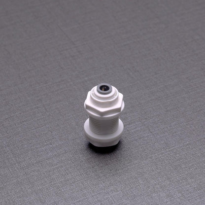 Raccord union droit en ligne en plastique pour tube de 1/4 po à pousser pour connecter 1810-A