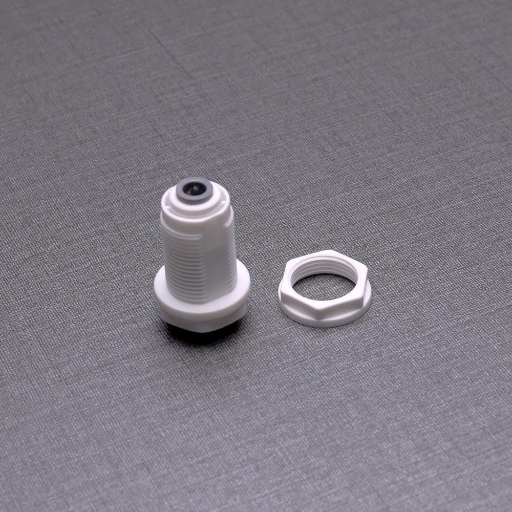 Raccord union droit en ligne en plastique pour tube de 1/4 po à pousser pour connecter 1810-A