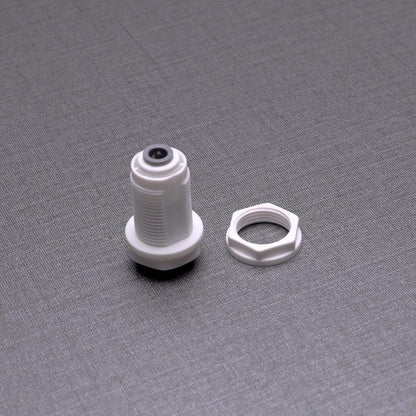 Raccord union droit en ligne en plastique pour tube de 1/4 po à pousser pour connecter 1810-A