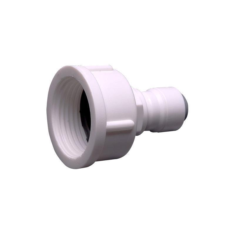 3/4 Inch NPT Female Threaded x 1/4 Inch Tubing Push to Connector, Plastic Quick Connect Adapter for RO Water Reverse Osmosis System 1809-D
