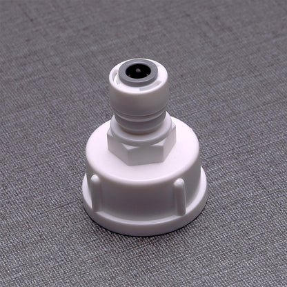 3/4 Inch NPT Female Threaded x 1/4 Inch Tubing Push to Connector, Plastic Quick Connect Adapter for RO Water Reverse Osmosis System 1809-D