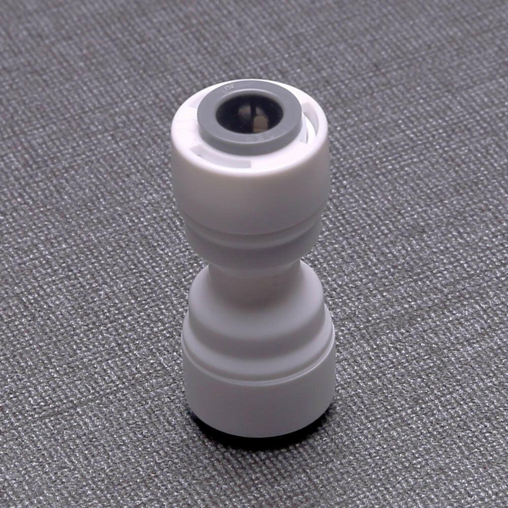 Push to Connect 1/4 inch Tubing, Plastic straight Union quick Connector for RO water system 1810-A