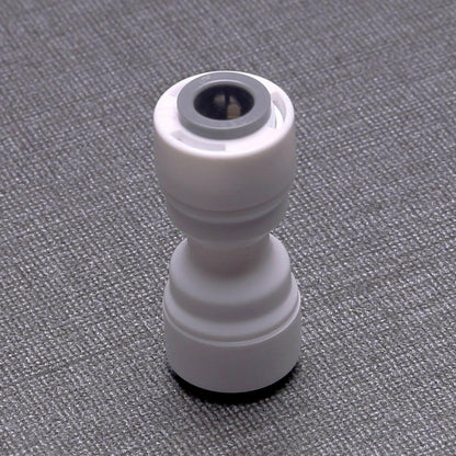 Push to Connect 1/4 inch Tubing, Plastic straight Union quick Connector for RO water system 1810-A