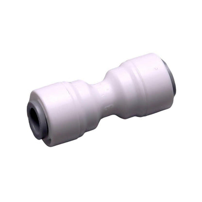 Push to Connect 1/4 inch Tubing, Plastic straight Union quick Connector for RO water system 1810-A