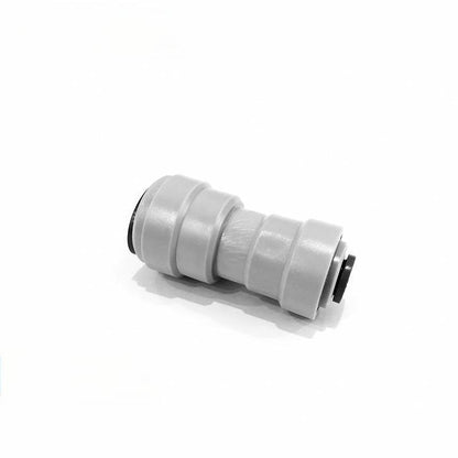Push to Connect 1/2 x 1/4 inch Tubing, Plastic straight Union quick Connector for RO water system 1810-G