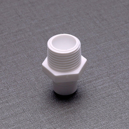 Raccord union droit en ligne en plastique pour tube de 1/4 po à pousser pour connecter 1810-A