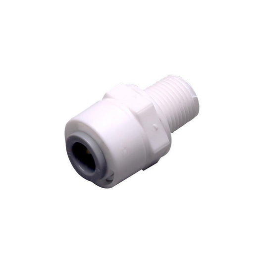 Raccord union droit en ligne en plastique pour tube de 1/4 po à pousser pour connecter 1810-A