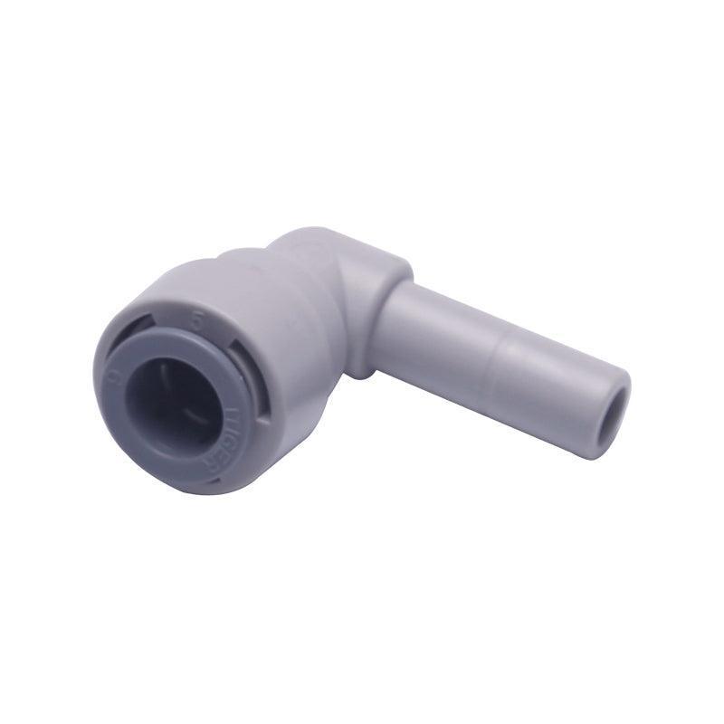 Raccord union droit en ligne en plastique pour tube de 1/4 po à pousser pour connecter 1810-A
