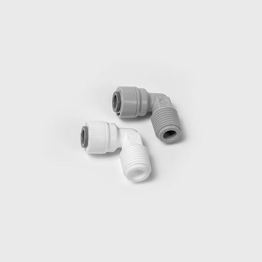 Raccord union droit en ligne en plastique pour tube de 1/4 po à pousser pour connecter 1810-A
