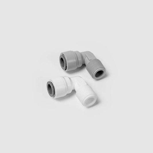 Raccord union droit en ligne en plastique pour tube de 1/4 po à pousser pour connecter 1810-A