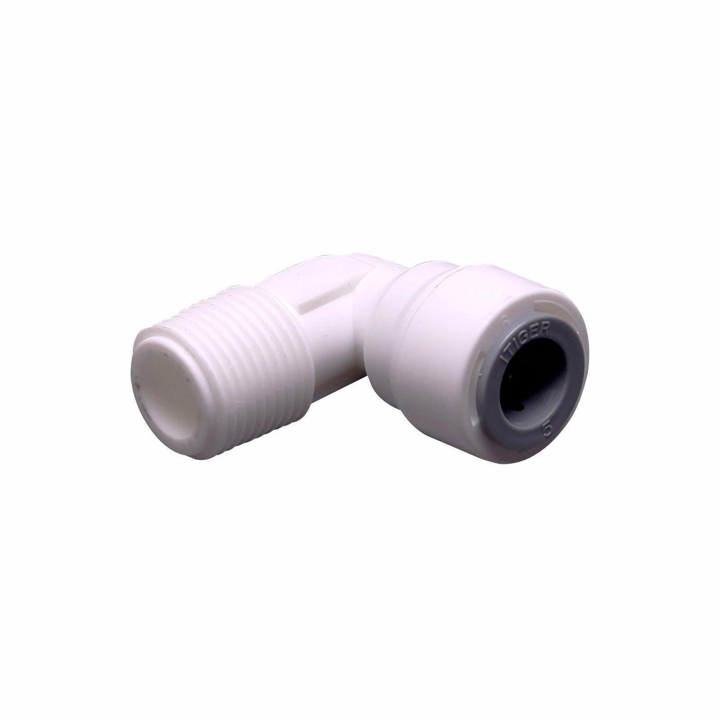 Raccord union droit en ligne en plastique pour tube de 1/4 po à pousser pour connecter 1810-A