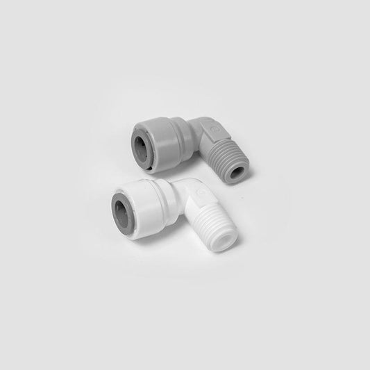 Raccord union droit en ligne en plastique pour tube de 1/4 po à pousser pour connecter 1810-A
