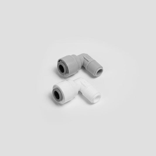 Raccord union droit en ligne en plastique pour tube de 1/4 po à pousser pour connecter 1810-A