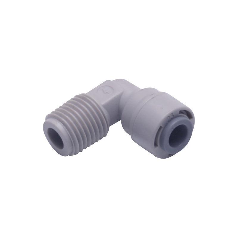 Raccord union droit en ligne en plastique pour tube de 1/4 po à pousser pour connecter 1810-A