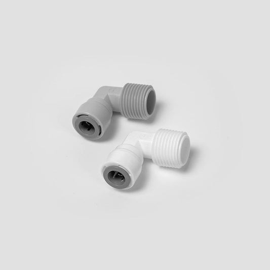 Raccord union droit en ligne en plastique pour tube de 1/4 po à pousser pour connecter 1810-A