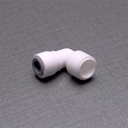 Raccord union droit en ligne en plastique pour tube de 1/4 po à pousser pour connecter 1810-A