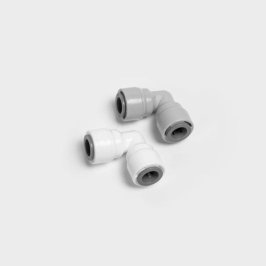 Raccord union droit en ligne en plastique pour tube de 1/4 po à pousser pour connecter 1810-A