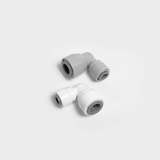 Raccord union droit en ligne en plastique pour tube de 1/4 po à pousser pour connecter 1810-A