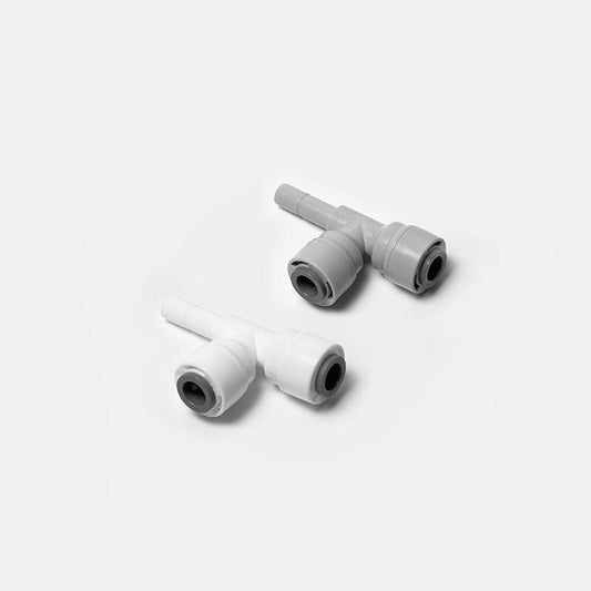 Raccord union droit en ligne en plastique pour tube de 1/4 po à pousser pour connecter 1810-A