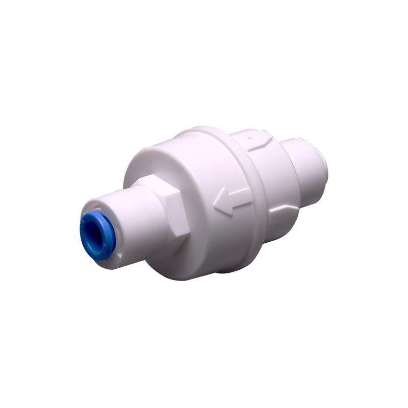 Water Pressure Relief Regulator Reducing Valve Filter Protection RO Water System 1/4” Plastic Quick Connect Push Fit for Water Purifiers and Fauce 1830-C
