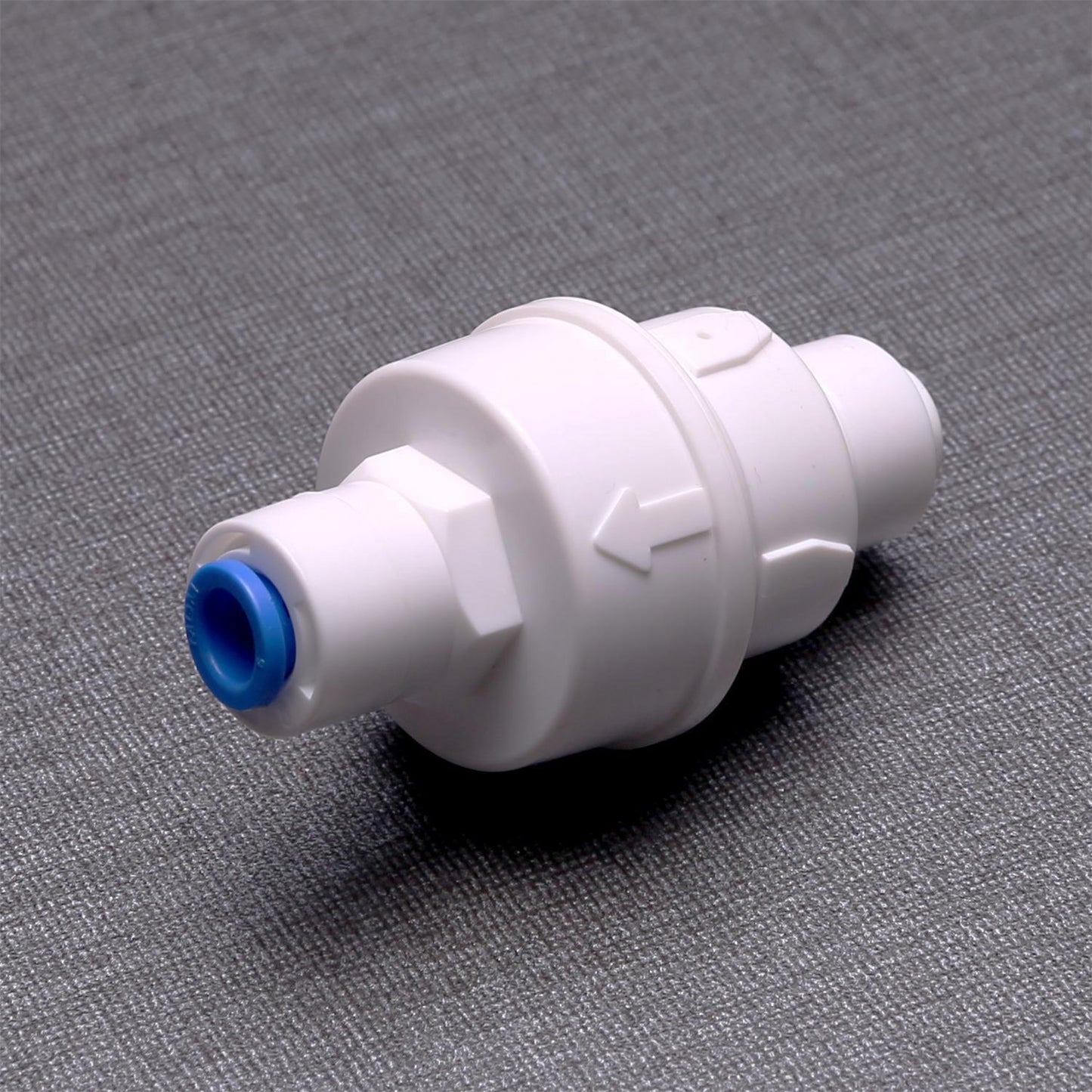 Water Pressure Relief Regulator Reducing Valve Filter Protection RO Water System 1/4” Plastic Quick Connect Push Fit for Water Purifiers and Fauce 1830-C