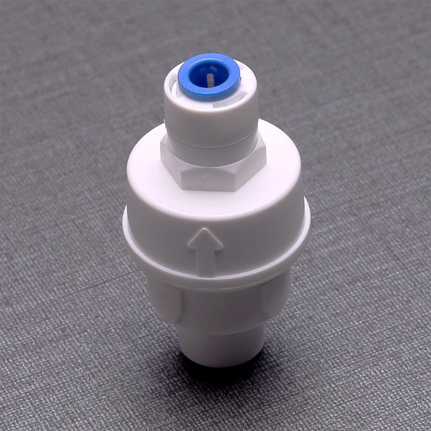 Water Pressure Relief Regulator Reducing Valve Filter Protection RO Water System 1/4” Plastic Quick Connect Push Fit for Water Purifiers and Fauce 1830-C