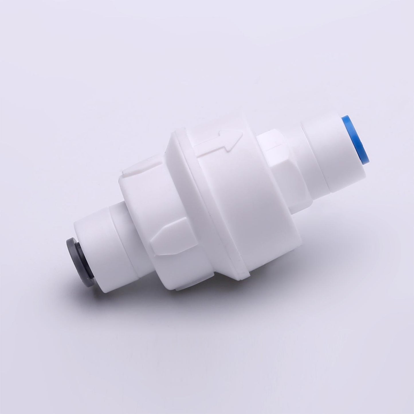 Water Pressure Relief Regulator Reducing Valve Filter Protection RO Water System 1/4” Plastic Quick Connect Push Fit for Water Purifiers and Fauce 1830-C