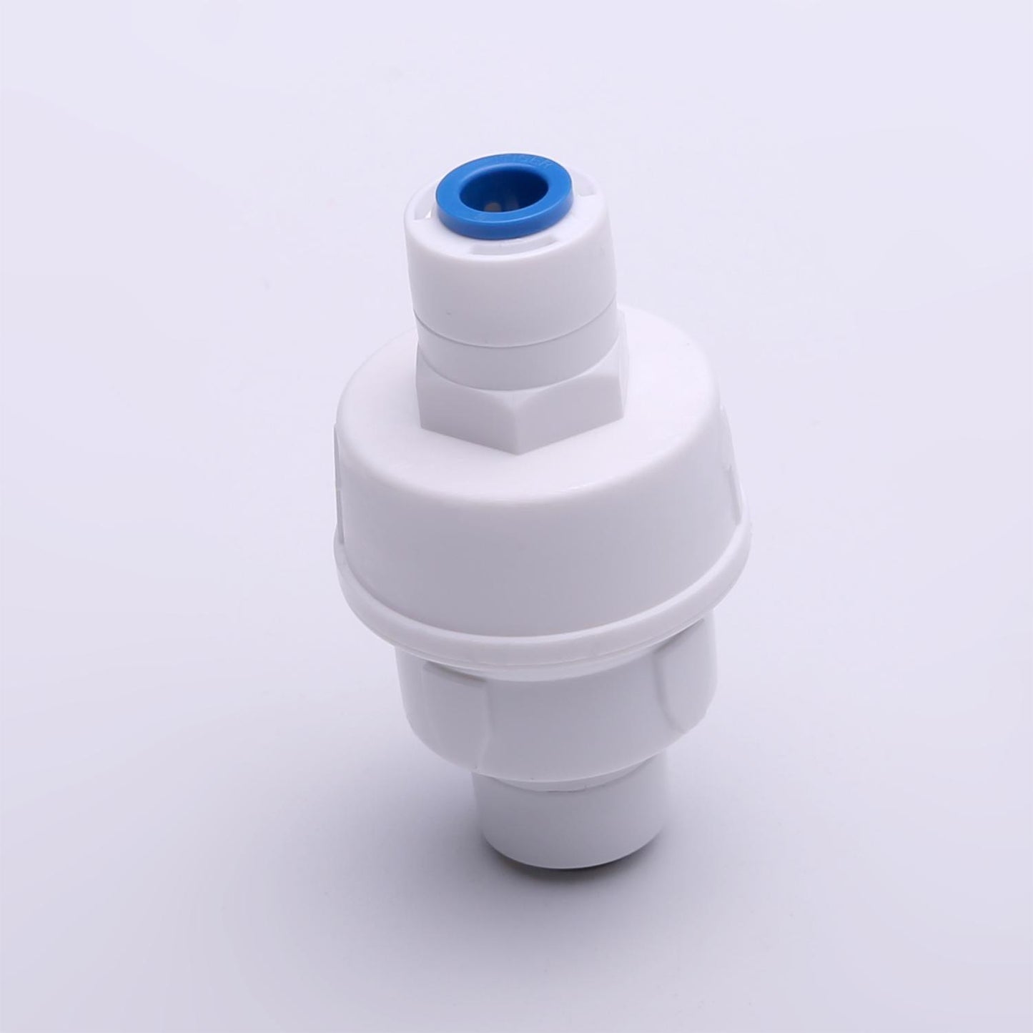 Water Pressure Relief Regulator Reducing Valve Filter Protection RO Water System 1/4” Plastic Quick Connect Push Fit for Water Purifiers and Fauce 1830-C