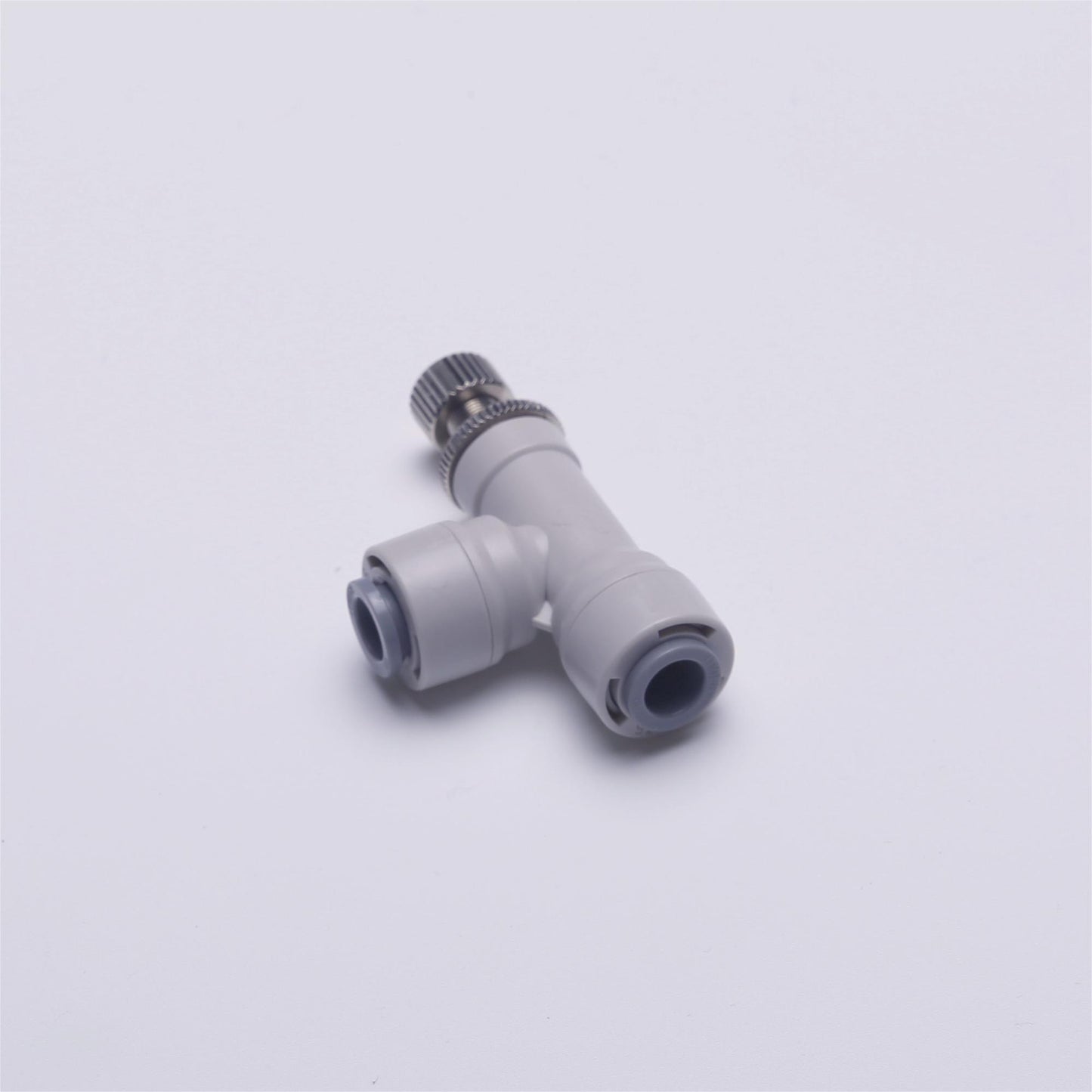 RO Water Flow Control Valve Compatible with 1/4 Inch Hose OD POM Plastic for RO Water Systems/Pure Water Systems/Water Purifiers/Water Dispensers, Quick Connector Fitting Water Speed Controller 1819-A