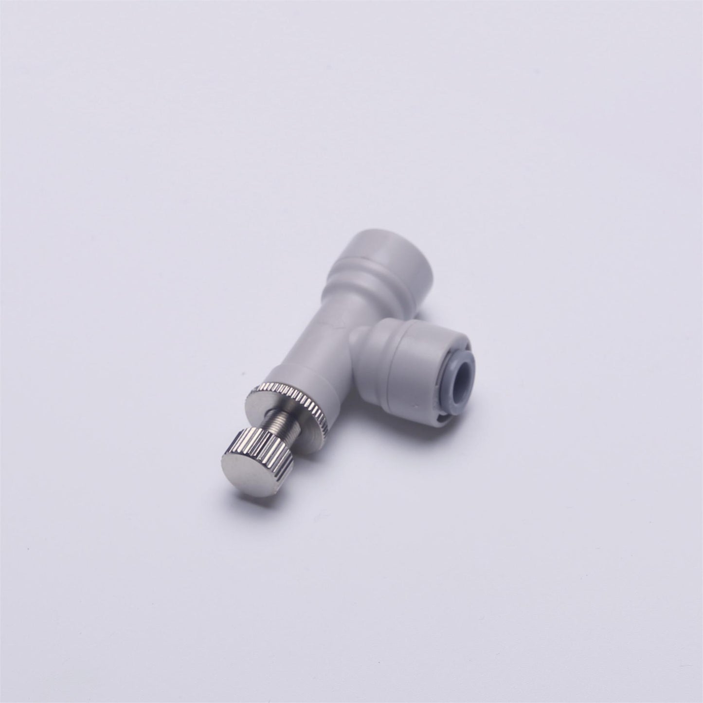 RO Water Flow Control Valve Compatible with 1/4 Inch Hose OD POM Plastic for RO Water Systems/Pure Water Systems/Water Purifiers/Water Dispensers, Quick Connector Fitting Water Speed Controller 1819-A