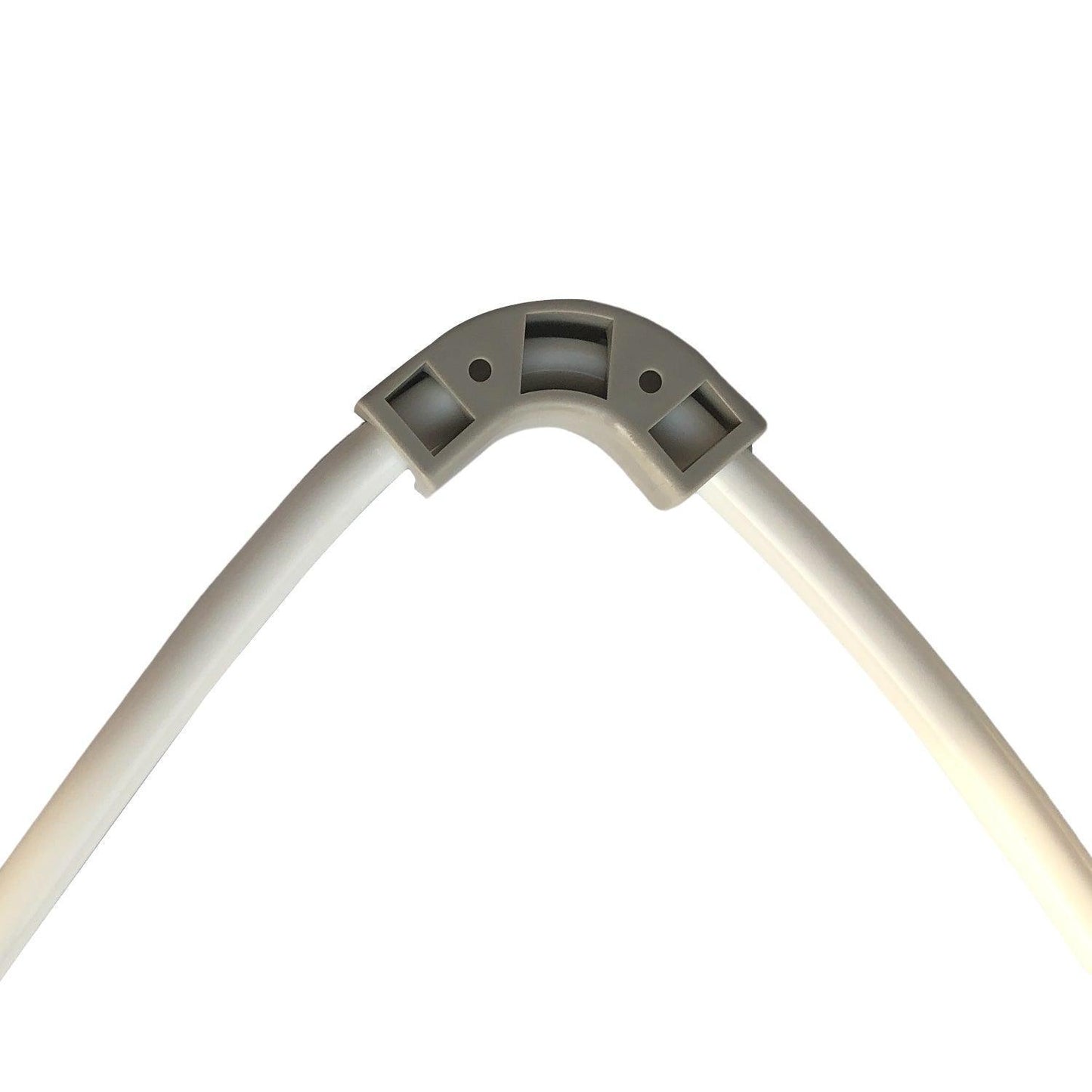 3/8" OD Tubing Flow Bend Clip,Bend Supports 90 Degree Elbow Conduit