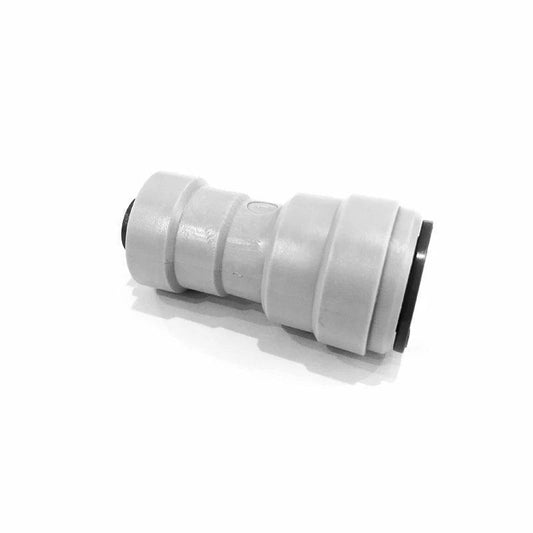 Push to Connect 1/2 x 1/4 inch Tubing, Plastic straight Union quick Connector for RO water system 1810-G
